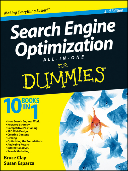 Title details for Search Engine Optimization All-in-One For Dummies by Bruce Clay - Available